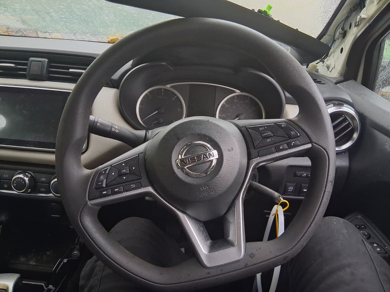2018 NISSAN MICRA K14 MULTIFUNCTIONAL STEERING WHEEL WITHOUT AIRBAG