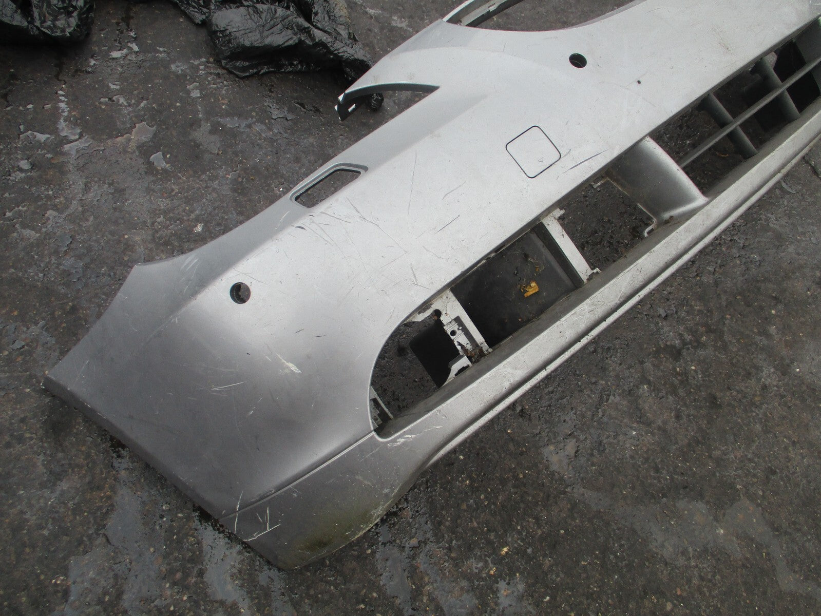 2005 BMW 5 SERIES E60 FRONT BUMPER BARE GREY SILVER