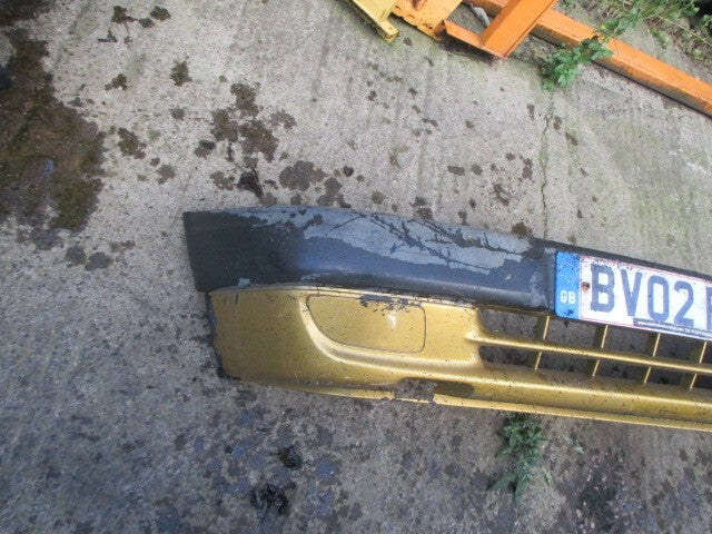 2002 CITROEN SAXO COMPLETE FRONT BUMPER GOLD