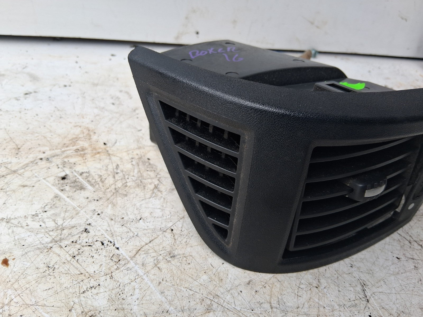 2016 PEUGEOT BOXER MK3 FRONT DASH OSF DRIVER SIDE FRONT RIGHT AIR VENT LS385800