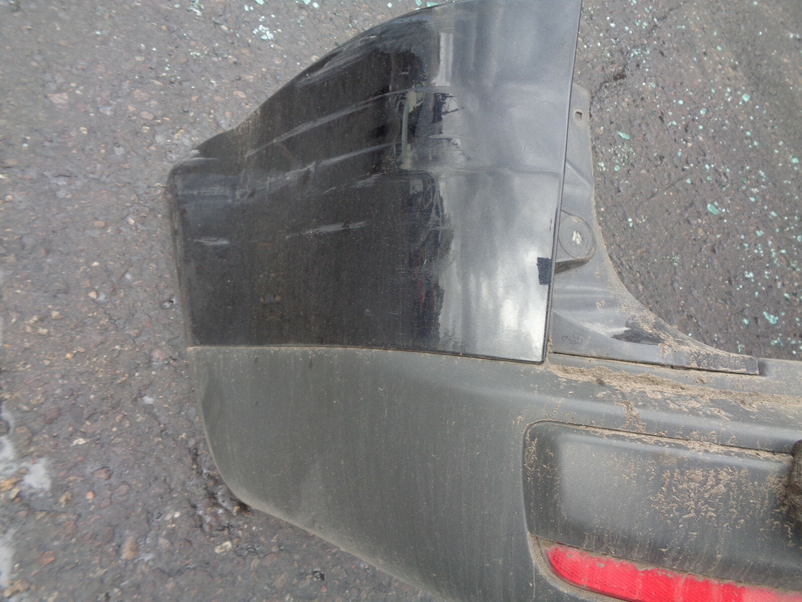FORD GALAXY MK2 2014 REAR COMPLETE BUMPER BLACK