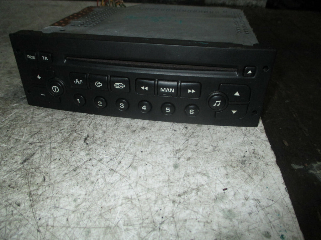PEUGEOT PARTNER MK1 2004 RADIO CD PLAYER STEREO HEAD UNIT 96514684XT