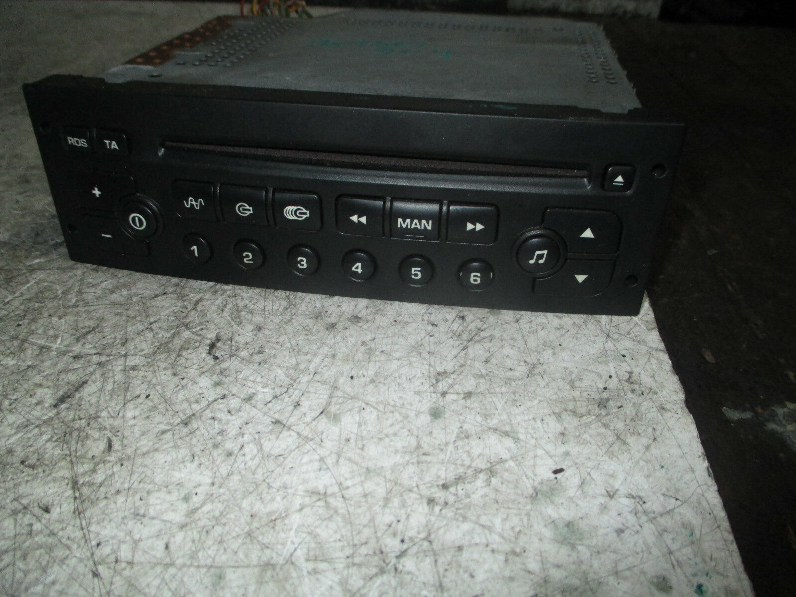 PEUGEOT PARTNER MK1 2004 RADIO CD PLAYER STEREO HEAD UNIT 96514684XT