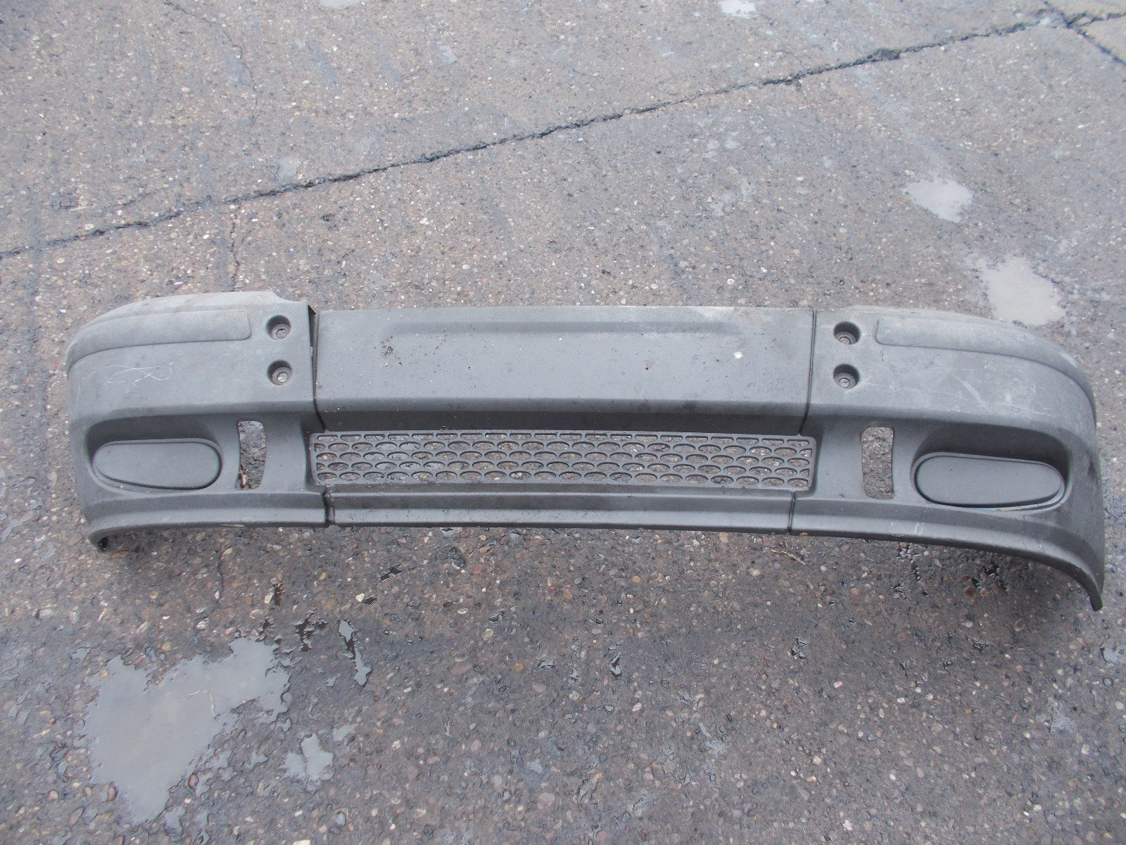 RENAULT KANGOO 2002 PANEL VAN REAR BUMPER BLACK