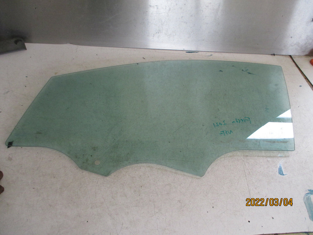 2021 FORD FIESTA MK8 5 DOOR NSF PASSENGER SIDE FRONT DOOR WINDOW GLASS