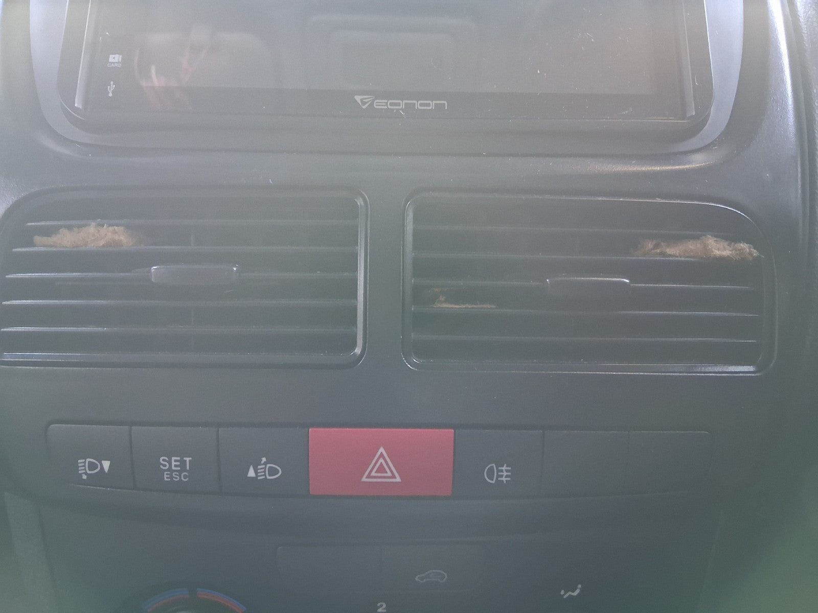 2015 VAUXHALL COMBO D FRONT DASHBOARD CENTER BOTH AIR VENTS