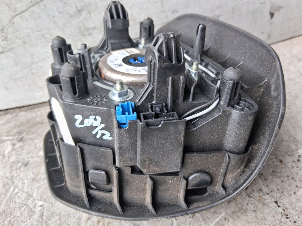 2012 PEUGEOT 208 STEERING WHEEL AIRBAG BLACK