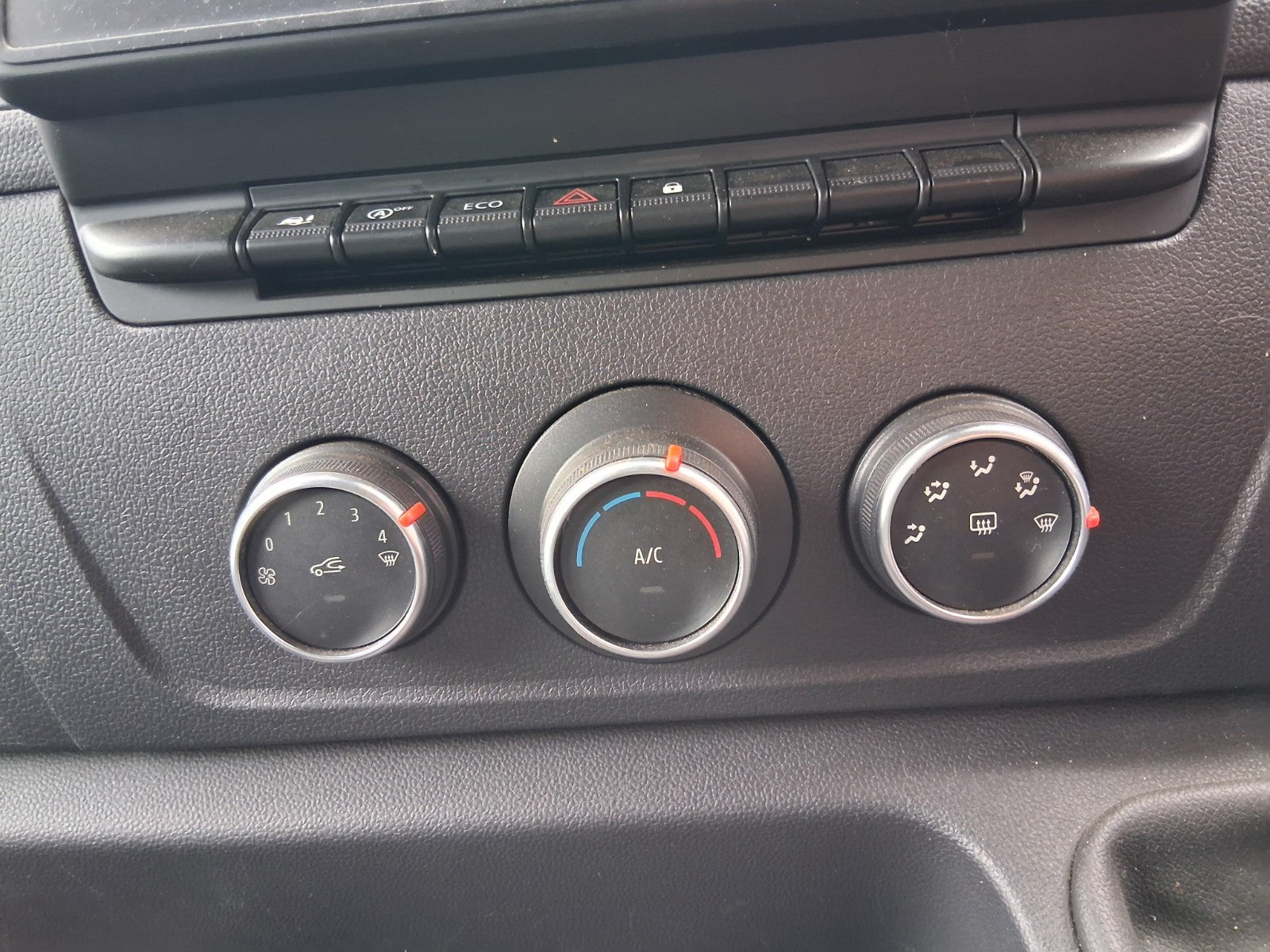 2021 NISSAN NV400 MK1 AC HEATER CLIMATE CONTROL SWITCH PANEL