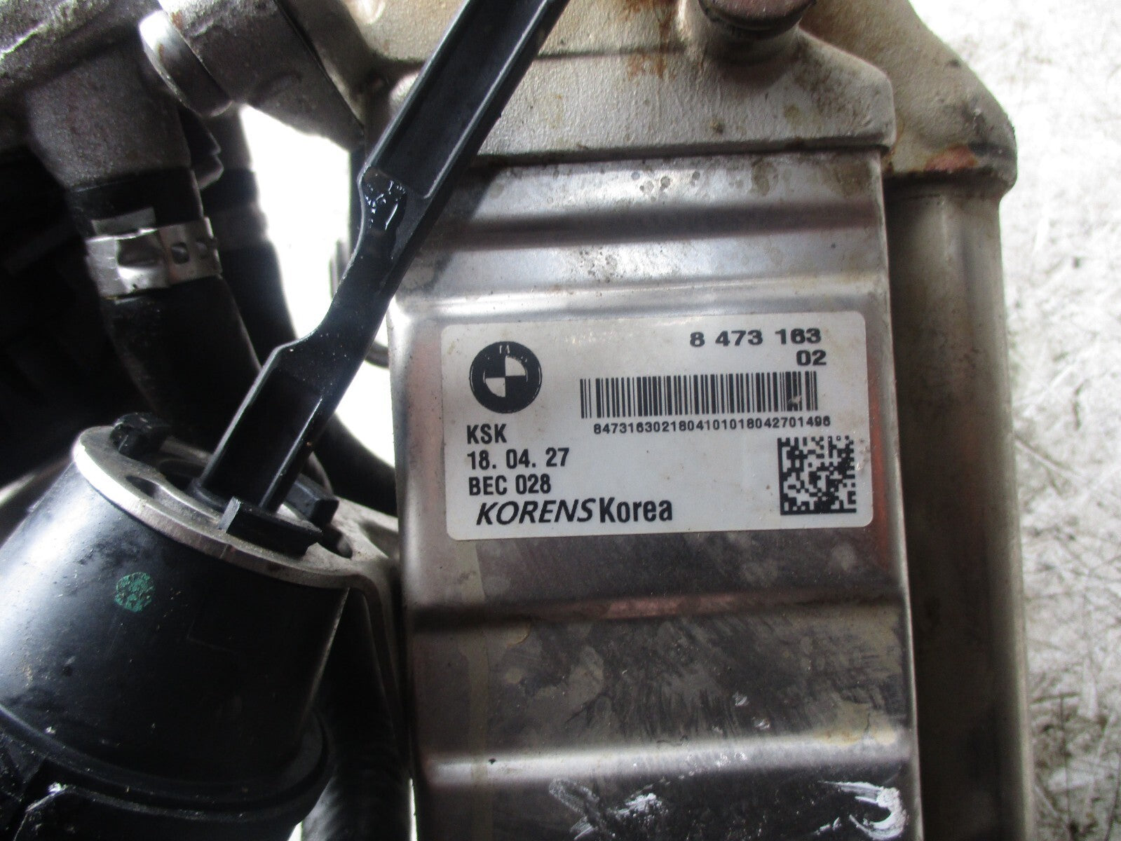 BMW X1 F48 2018 EGR VALVE WITH COOLER 8473163