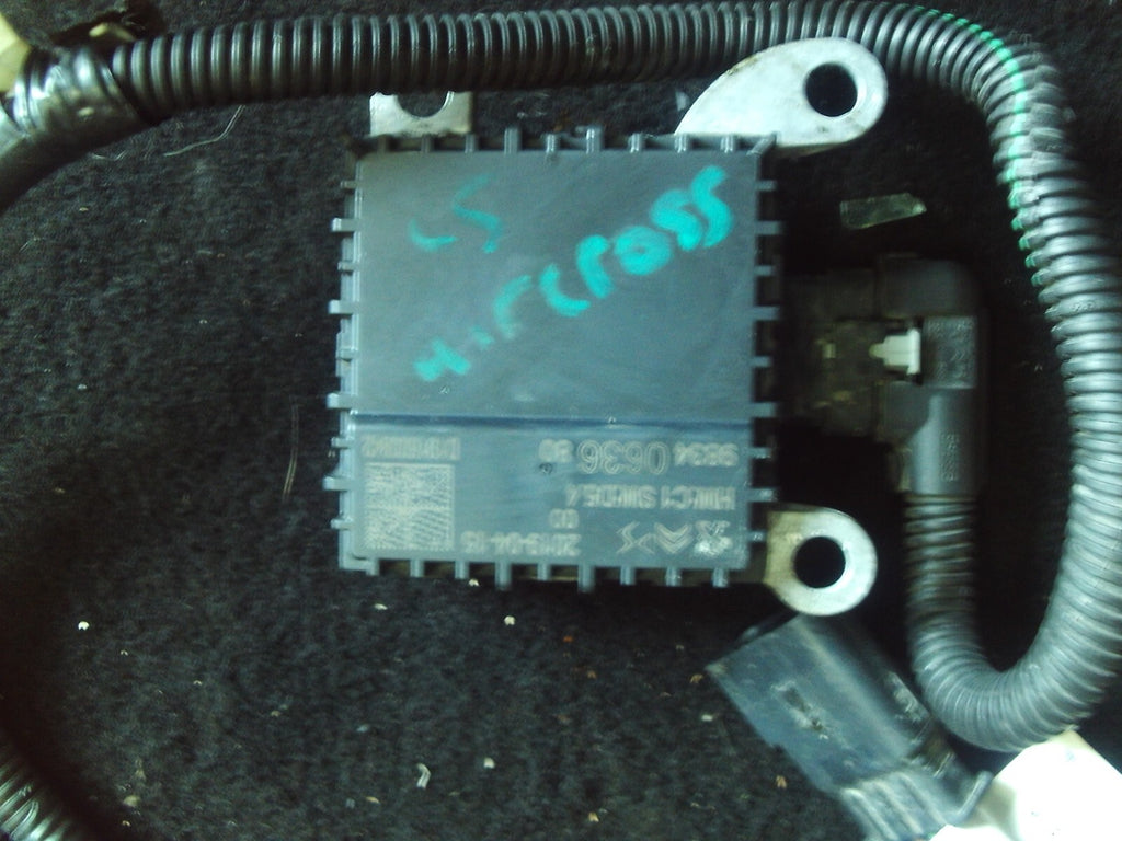 CITROEN C5 AIRCROSS 2020 DISTRONIC RADAR SENSOR CONTROL MODULE ECU 9834063680