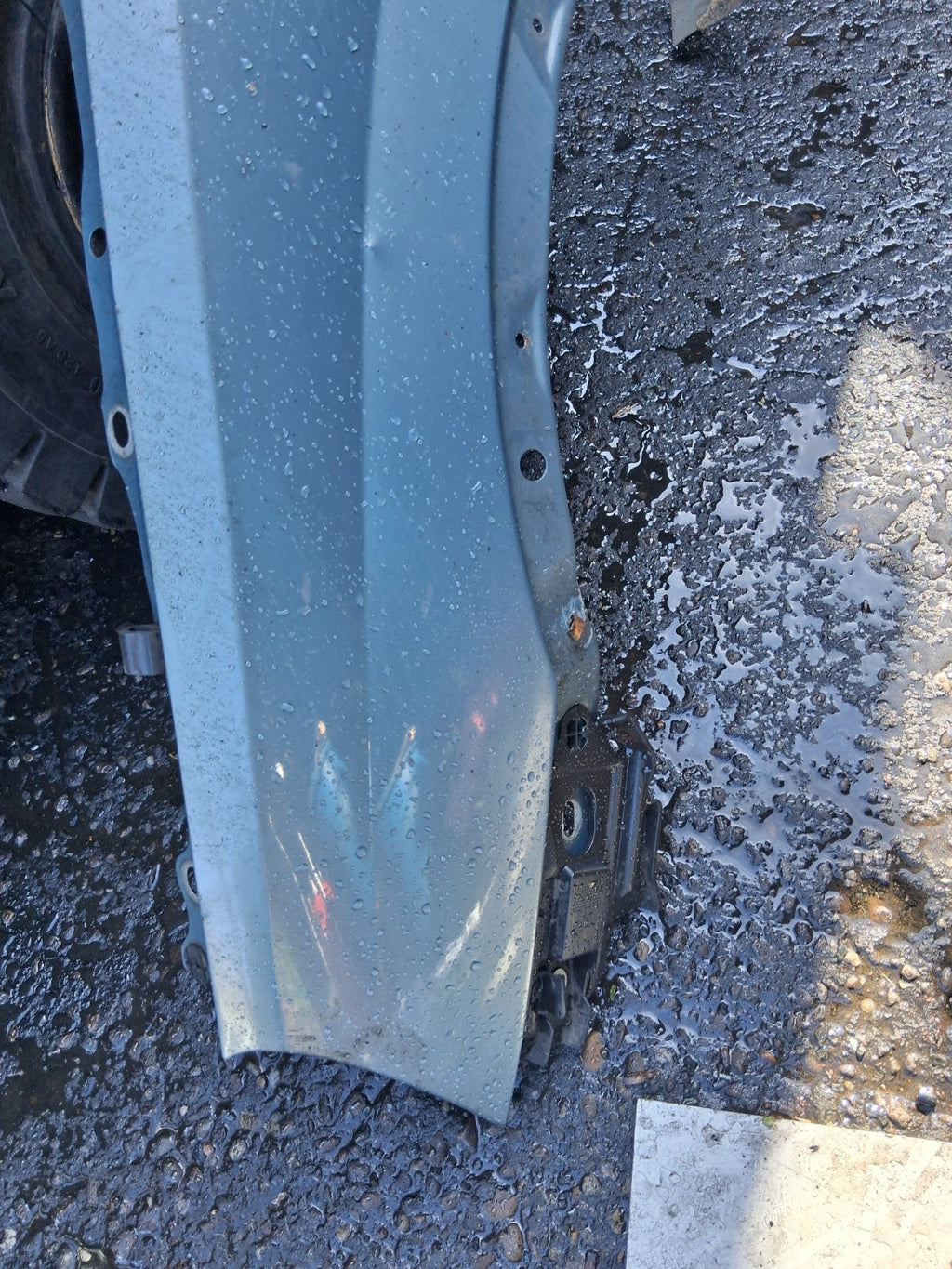2006 VAUXHALL CORSA C NSF PASSENGER SIDE FRONT LEFT WING PANEL BLUE
