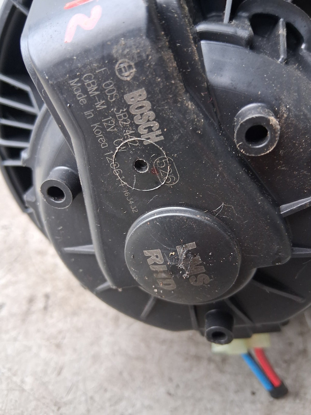 KIA SPORTAGE MK3 2012 HEATER BLOWER FAN MOTOR