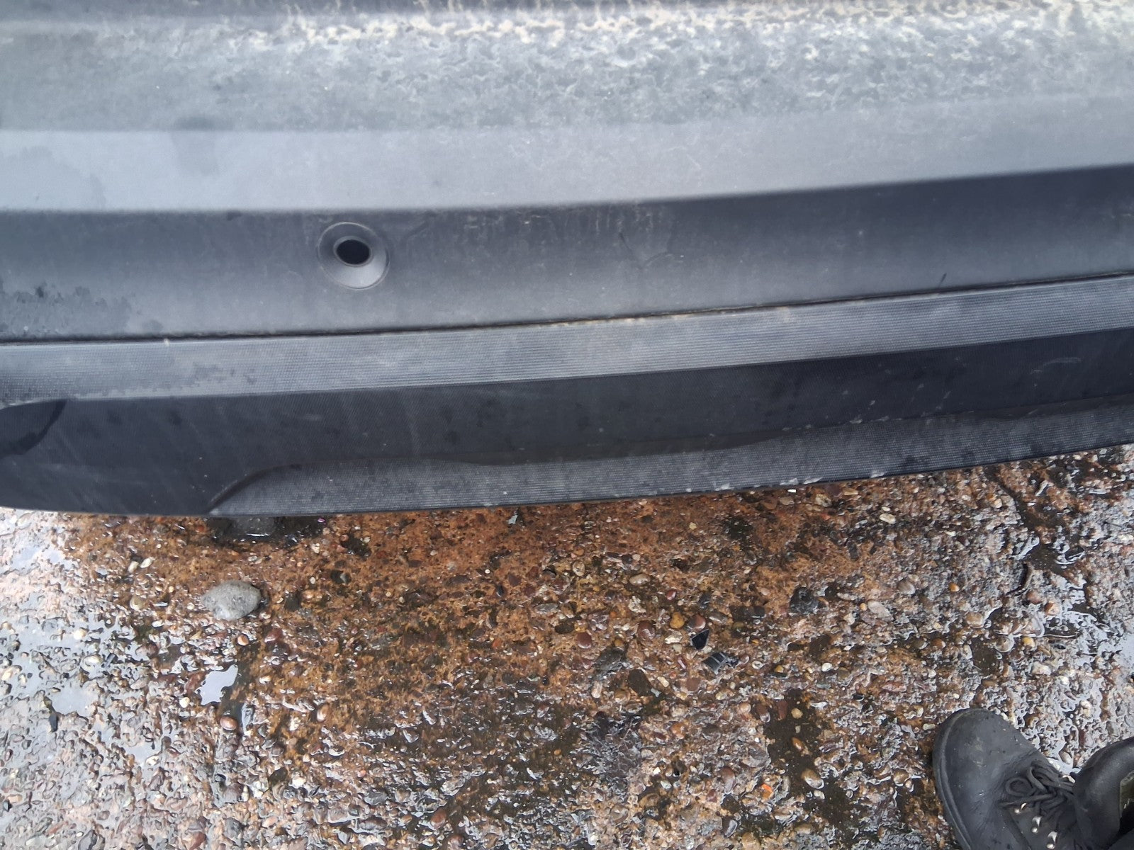 2024 VAUXHALL CROSSLAND X COMPLETE REAR BUMPER WITH PDC SENSORS BLACK