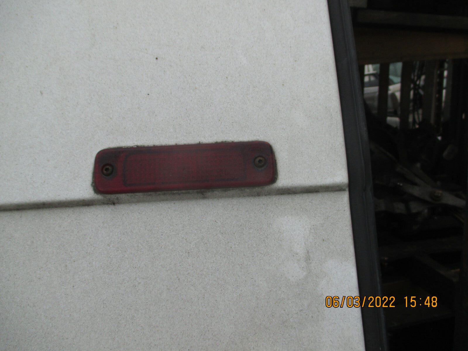 FORD TRANSIT 2009 MK7 NSR REAR PASSENGER SIDE COMPLETE DOOR WHITE