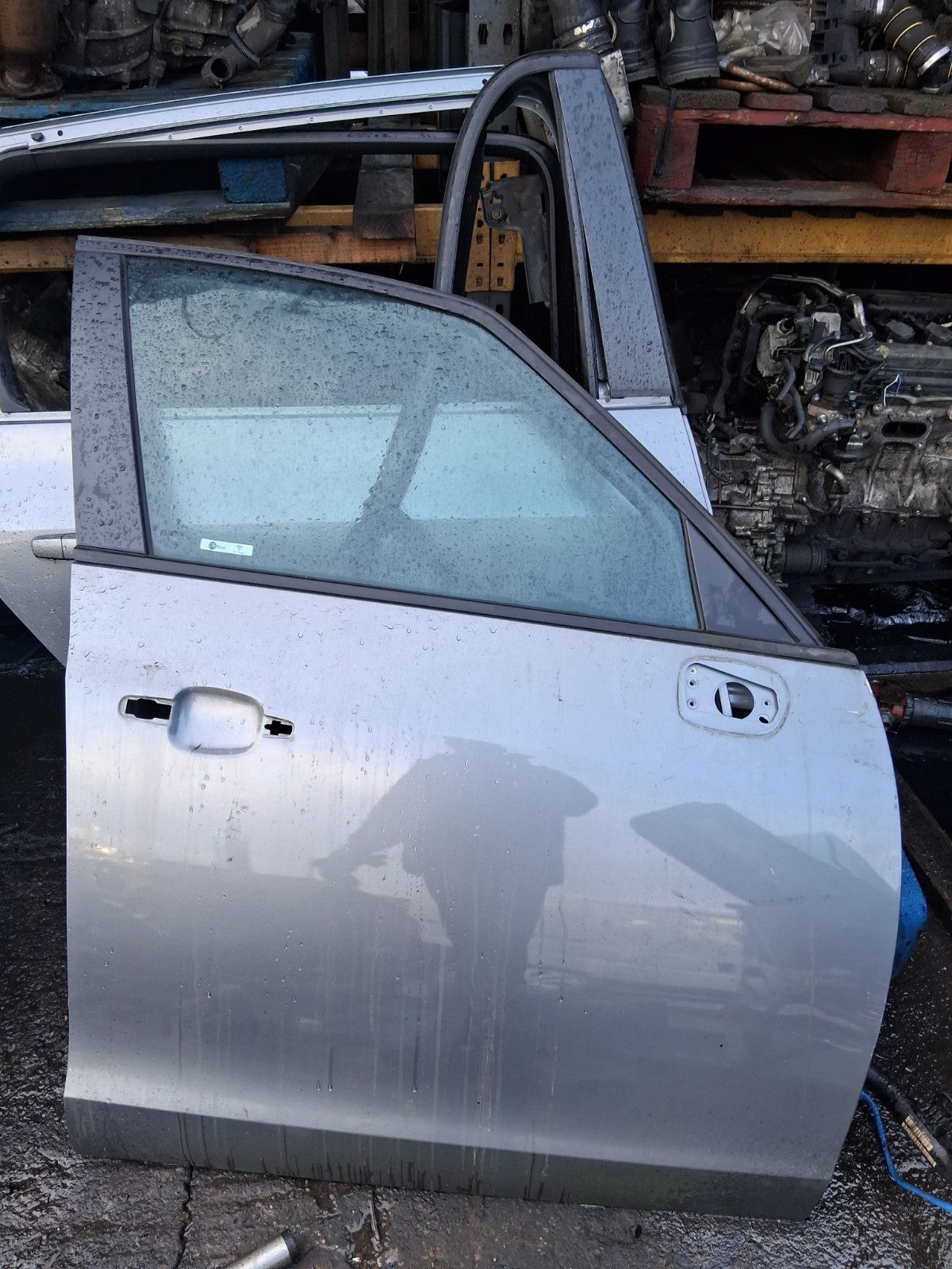 2017 VAUXHALL ZAFIRA C TOURER OSF DRIVER SIDE FRONT RIGHT BARE DOOR GREY
