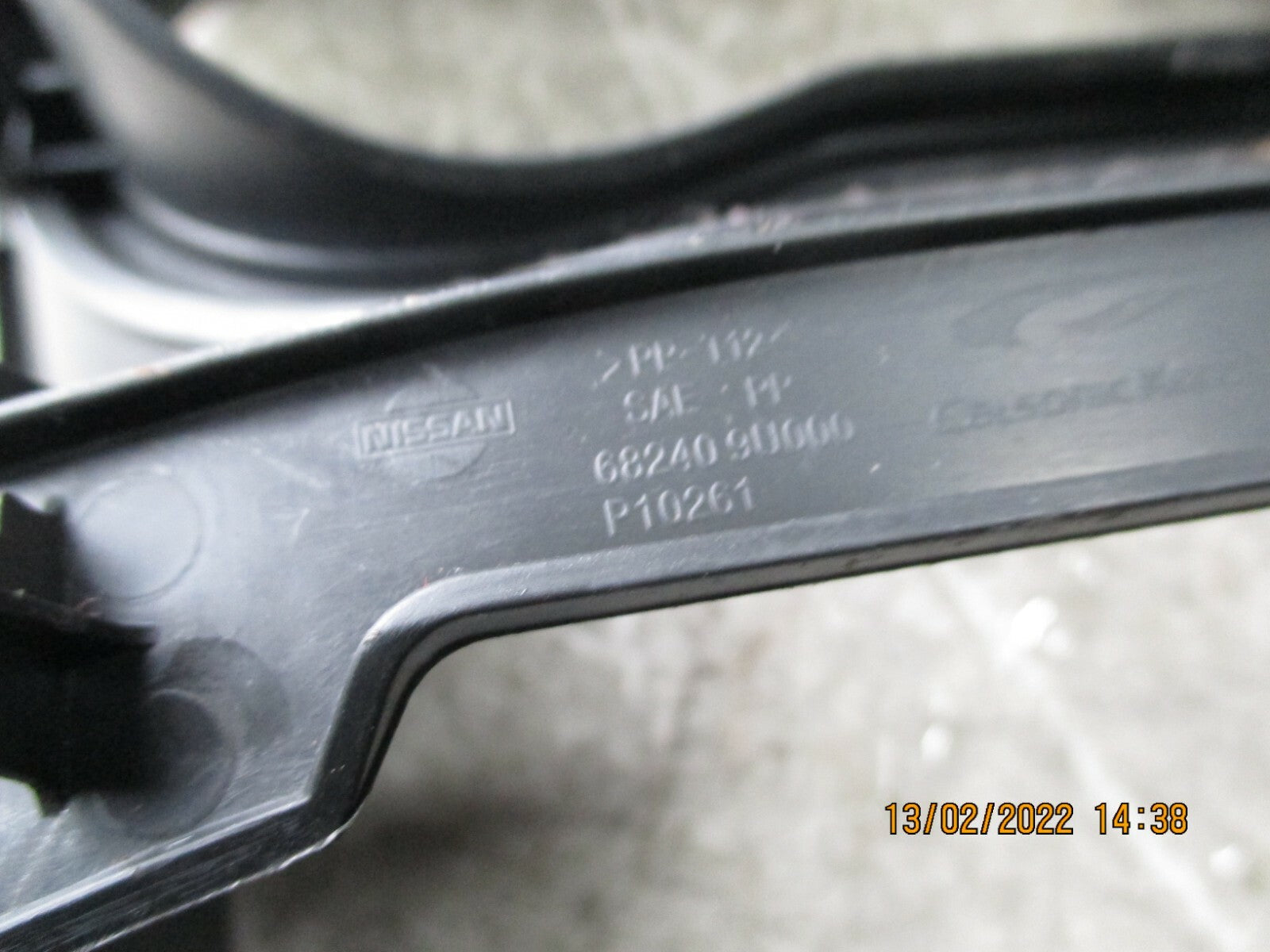 NISSAN NOTE 2008 MK1 SPEEDOMETER INSTRUMENT CLUSTER SURROUND TRIM 682409U000