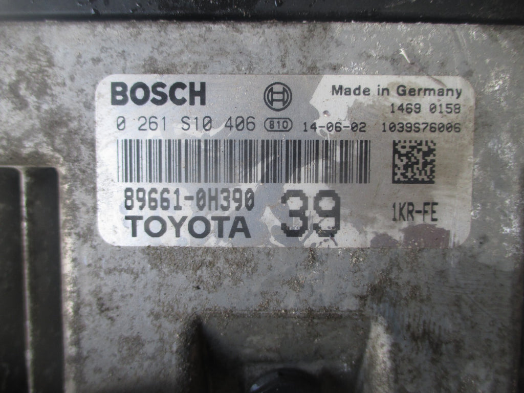 TOYOTA AYGO 2015 ENGINE ECU MODULES 896610H390