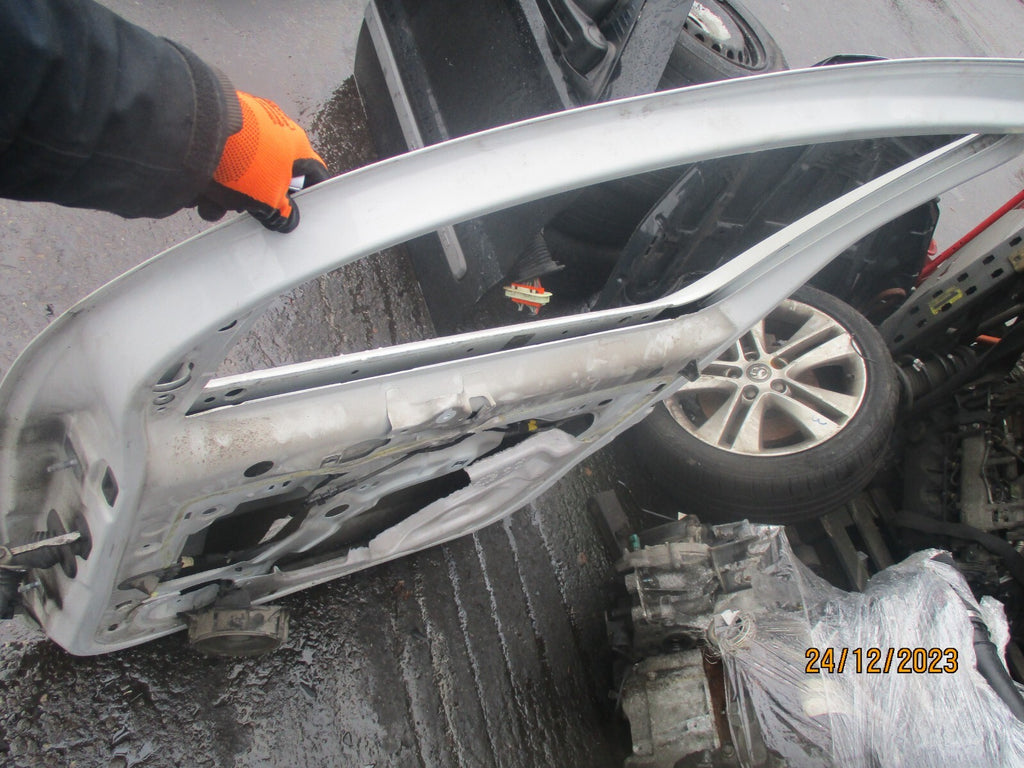 2010 RENAULT KANGOO MK2 OSF DRIVER SIDE FRONT BARE DOOR WHITE