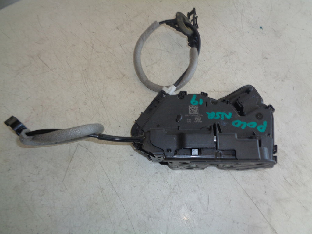 VW VOLKSWAGEN POLO MK6 2019 NSR PASSENGER SIDE REAR DOOR LOCK MECHANISM
