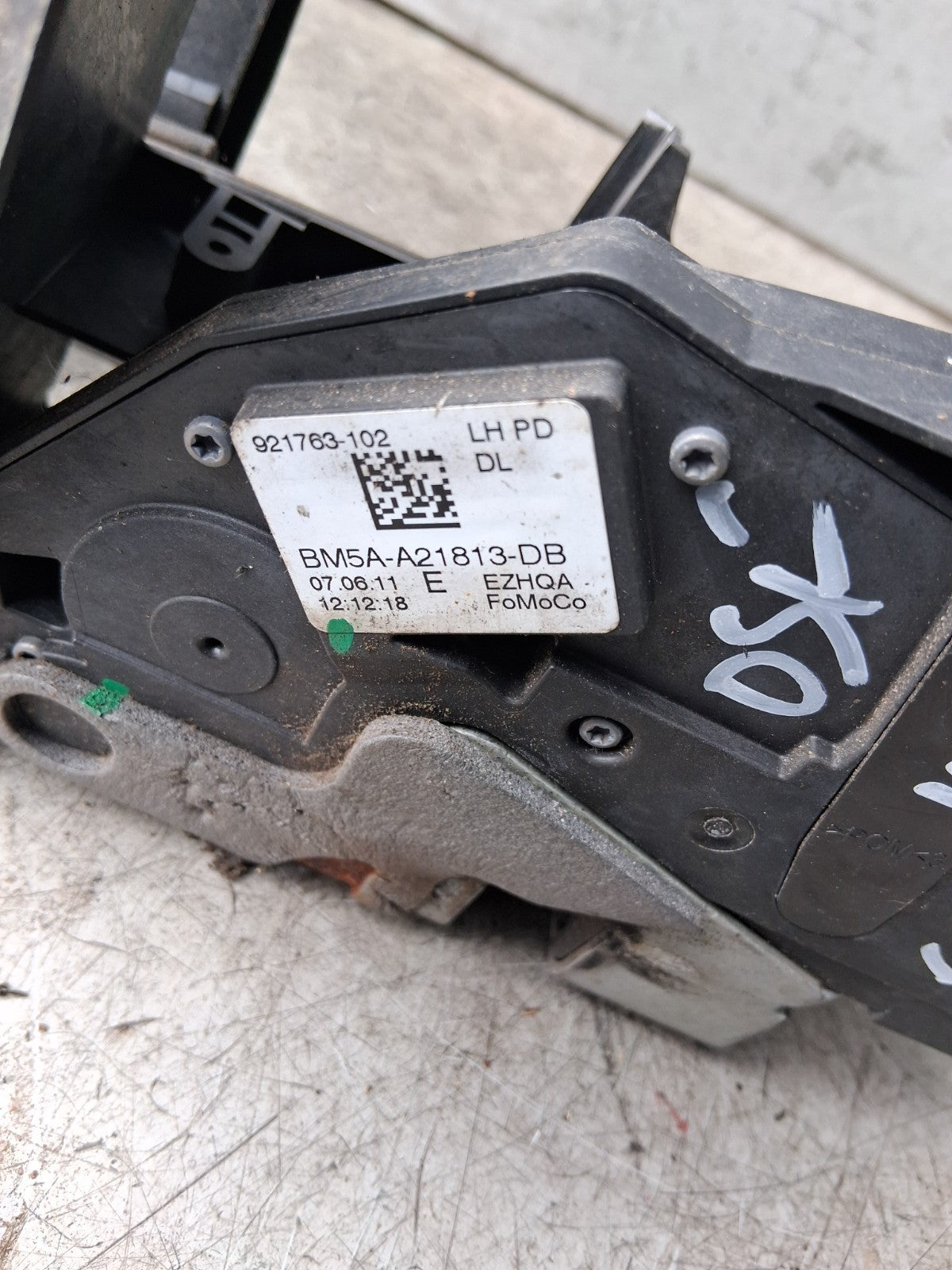 2011 FORD FOCUS OSF DRIVER FRONT DOOR LOCK MECH MECHANISM 921763-102