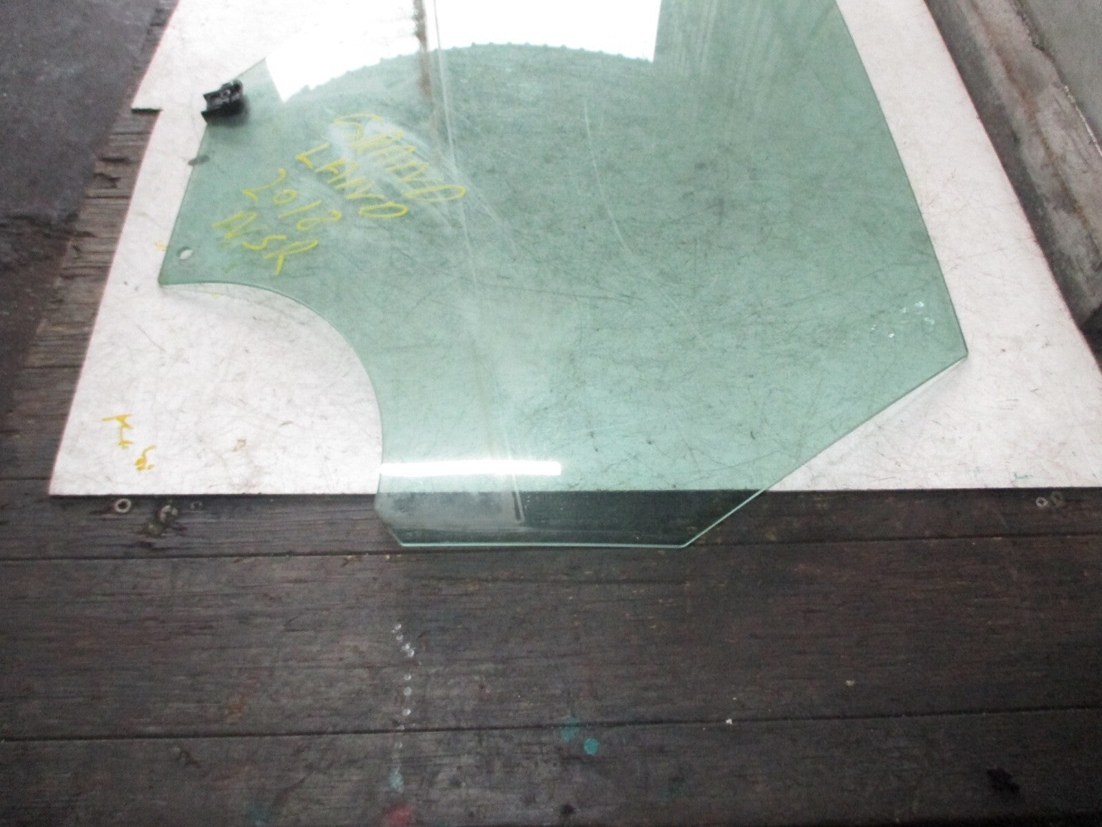 VAUXHALL GRANDLAND X 2018 5 DOOR NSR PASSENGER SIDE REAR DOOR WINDOW GLASS