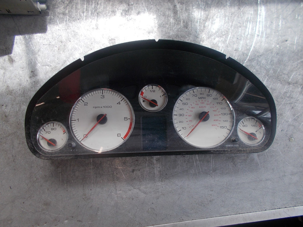 PEUGEOT 407 SPEEDOMETER CLOCKS INSTRUMENT CLUSTER 9658138780