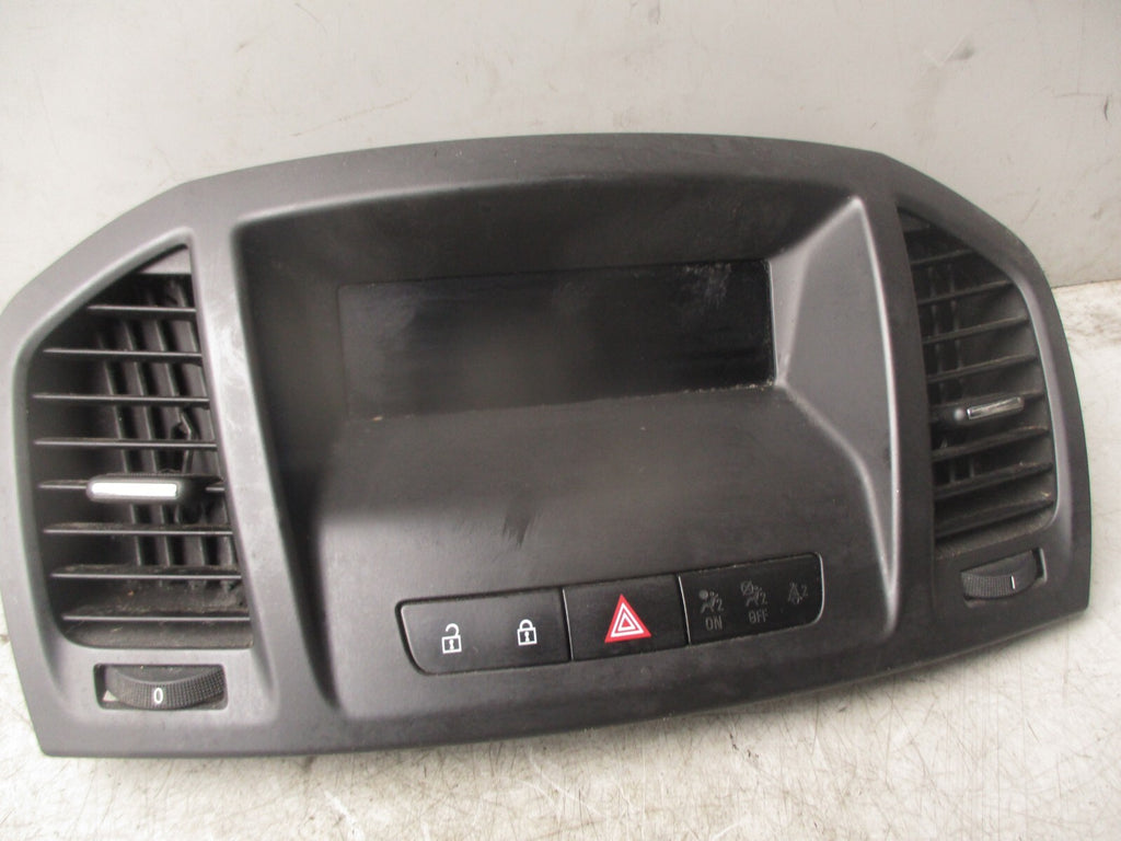 2013 VAUXHALL INSIGNIA MK1 MULTIMEDIA SCREEN DISPLAY AND AIR VENTS 22915943G