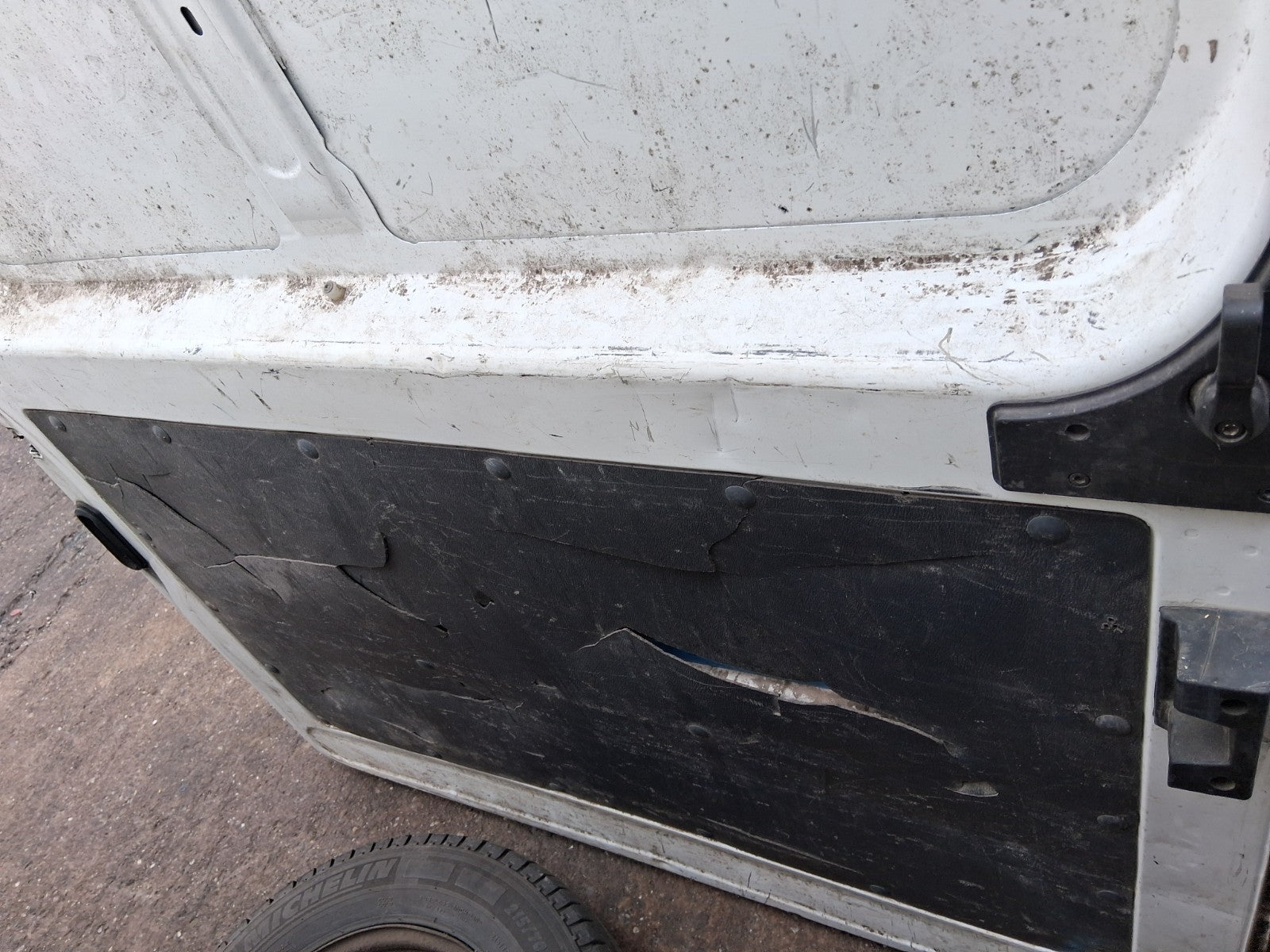 2016 PEUGEOT BOXER MK3 NS PASSENGER SIDE LEFT COMPLETE SLIDING DOOR WHITE