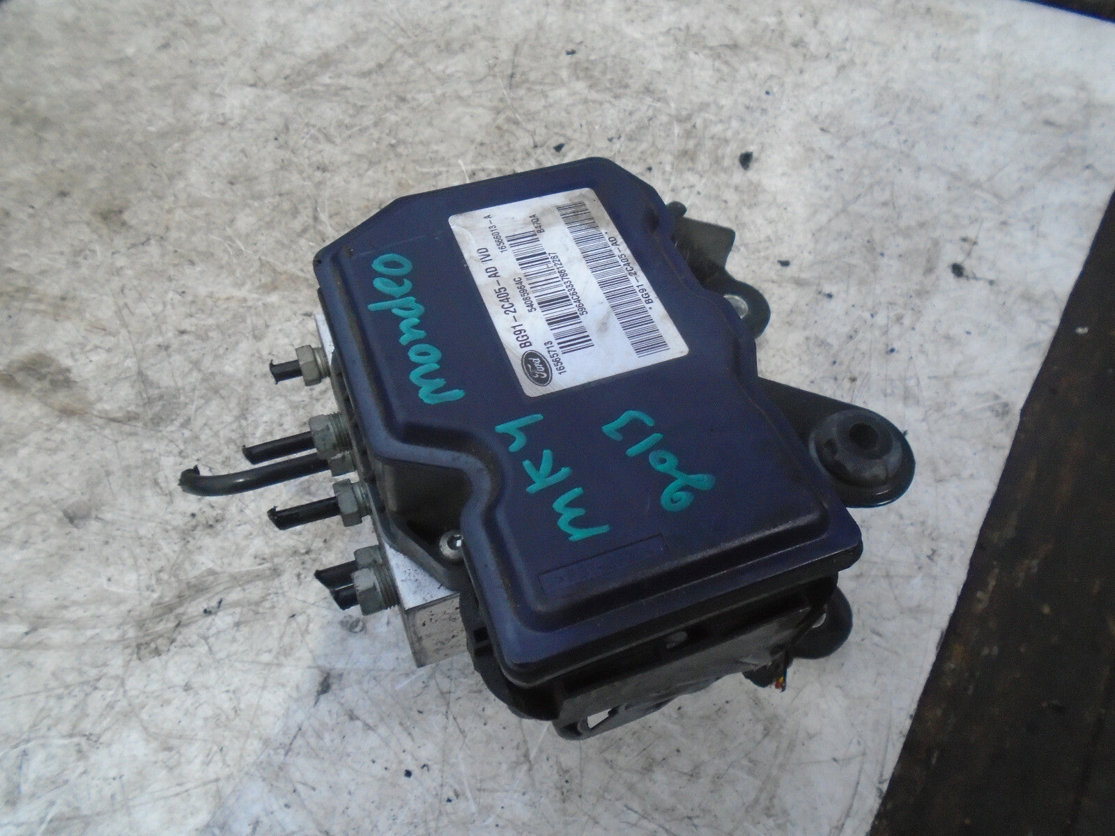 FORD MONDEO MK4 2013 2.0 DIESEL ABS PUMP & MODULATOR BG912C405AD