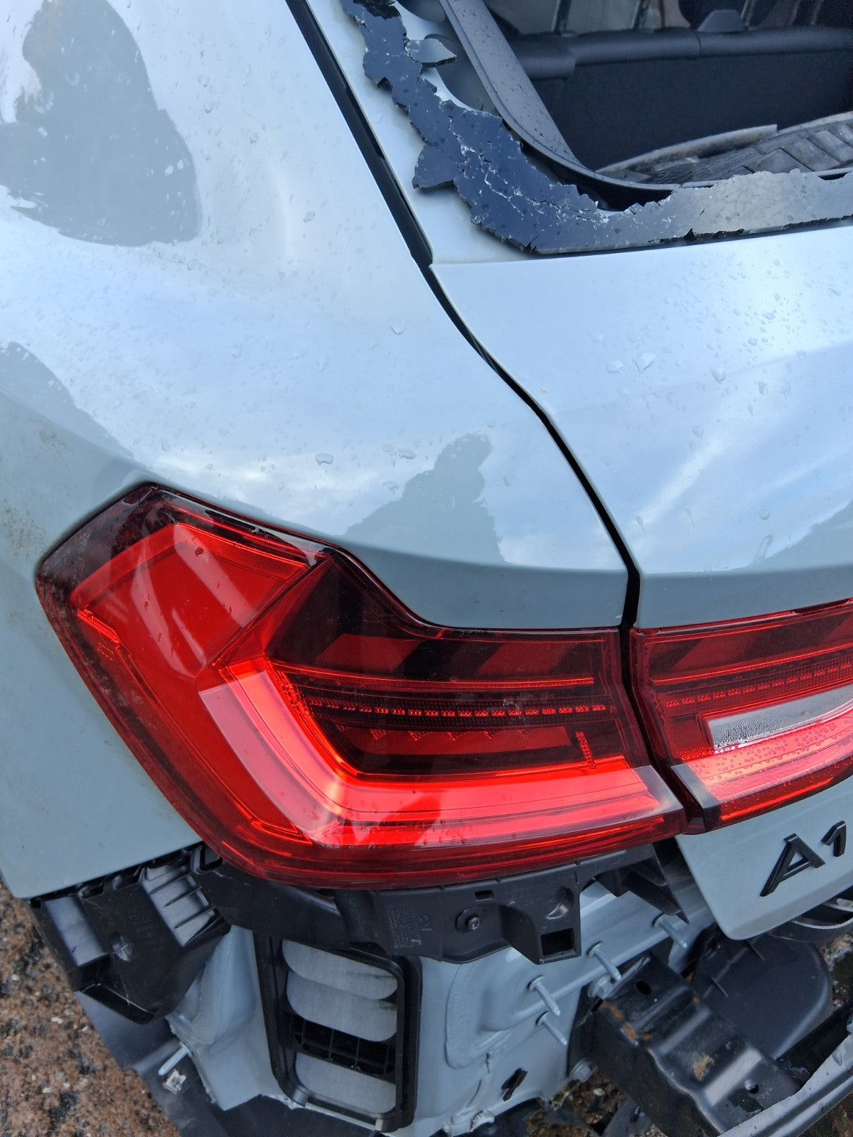 2025 AUDI A1 S LINE MK2 GB NSR PASSENGER SIDE REAR LEFT OUTER TAIL LIGHT
