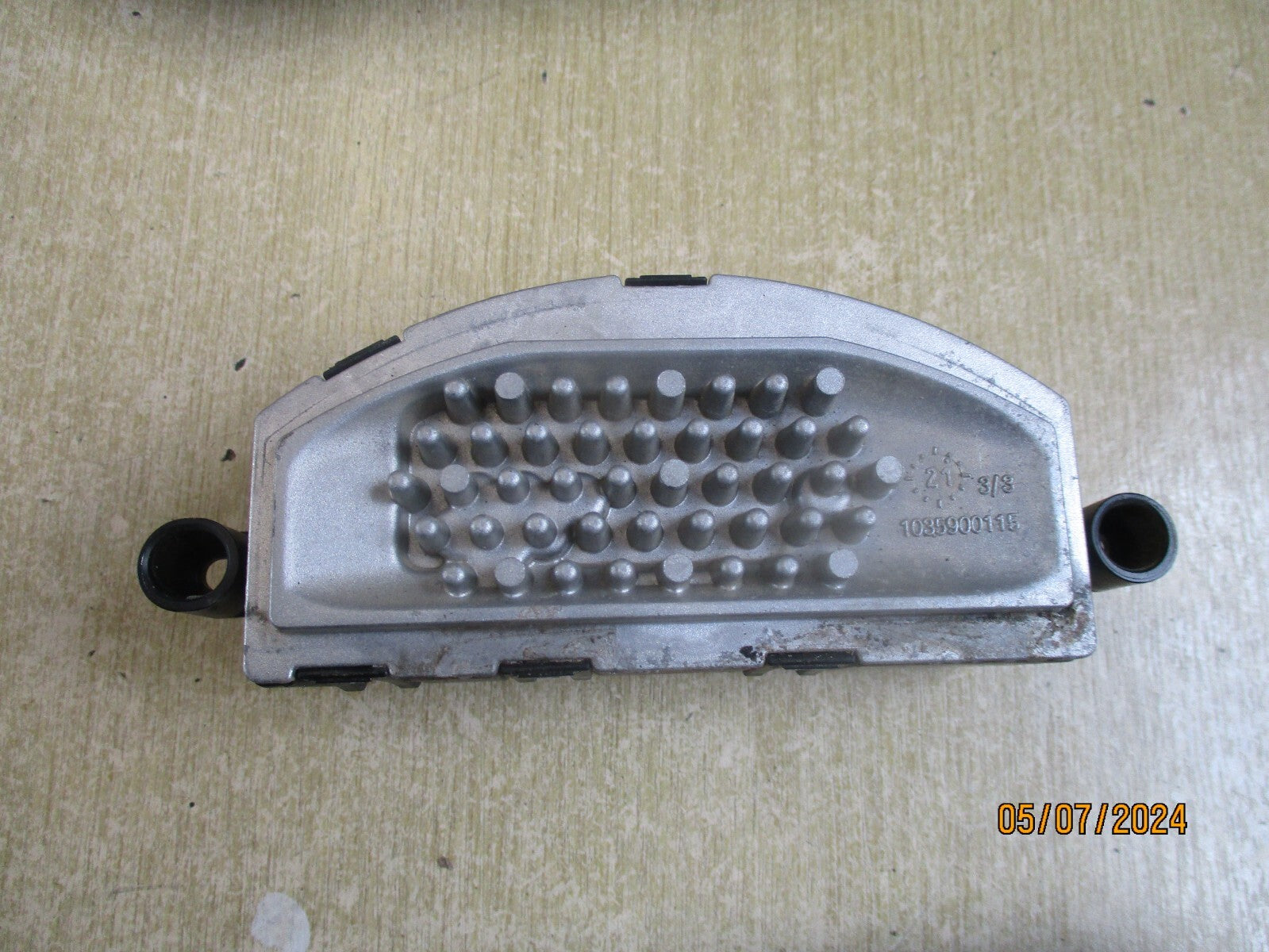 2022 MERCEDES BENZ SPRINTER W907 HEATER BLOWER MOTOR RESISTOR A0009069307