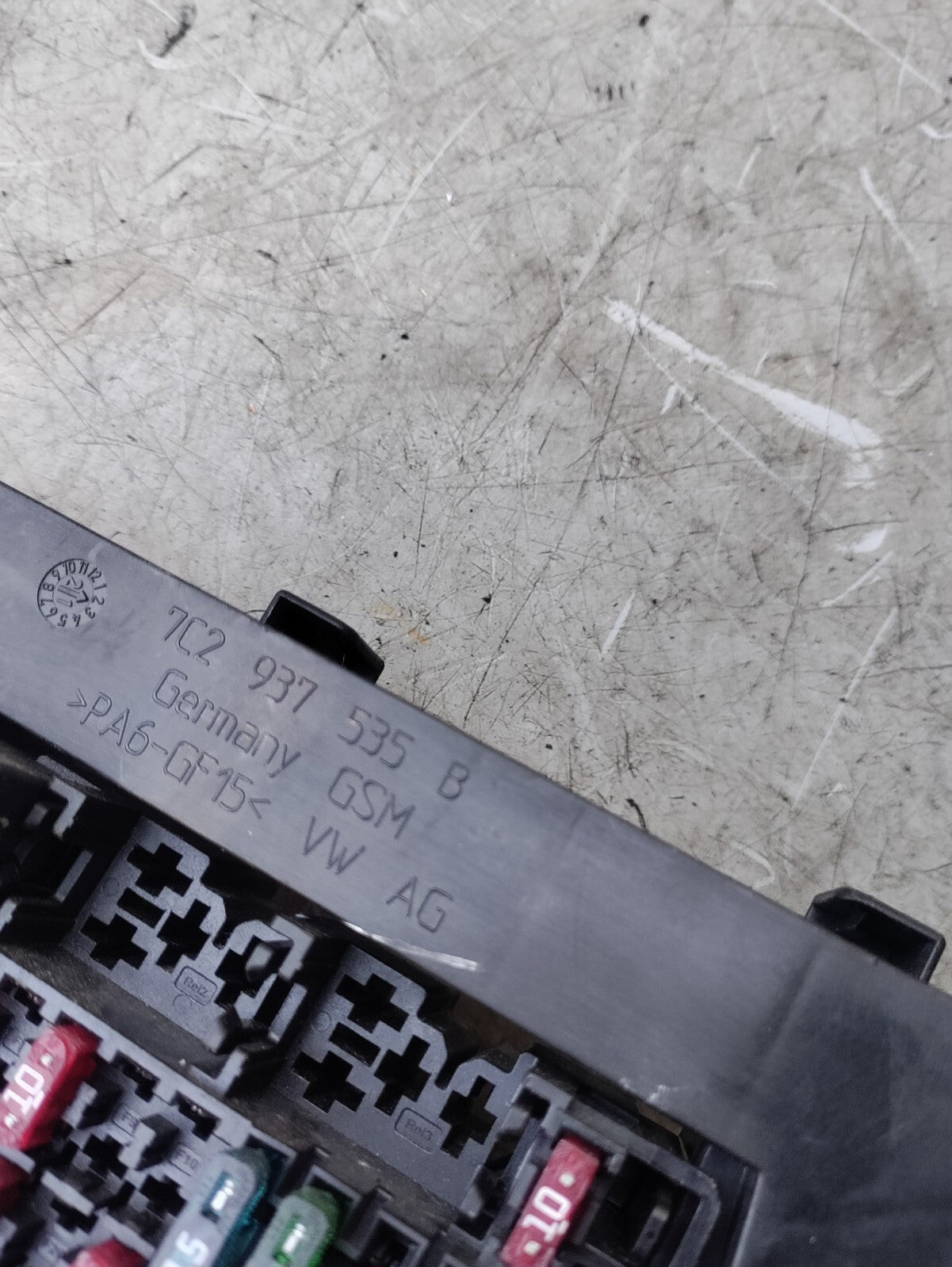 2022 VW VOLKSWAGEN CRAFTER MK2 FUSE BOX 7C2937535B