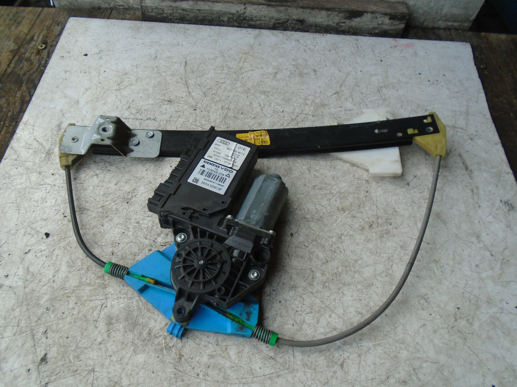 AUDI A4 2007 B7 NSR PASSENGER REAR ELECTRIC WINDOW MOTOR REGULATOR 8E2959801E