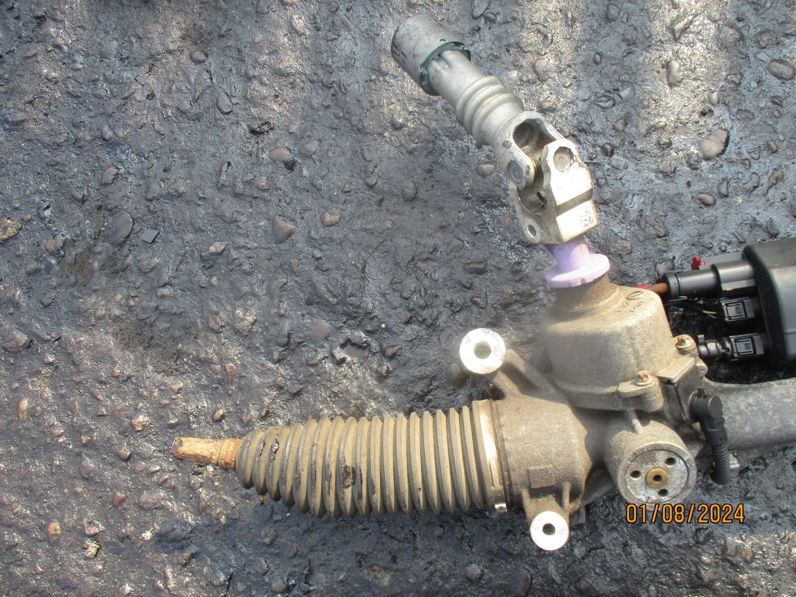 MERCEDES BENZ C CLASS W205 2017 2.1 DIESEL POWER STEERING RACK 2054604601