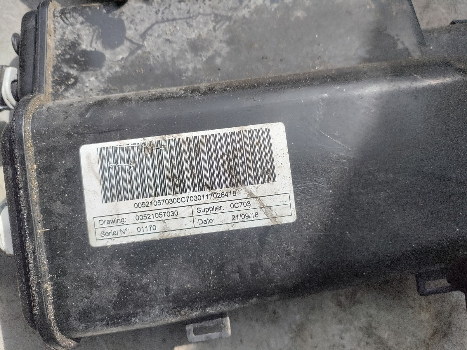 2019 FIAT PANDA MK3 ACTIVE CARBON FILTER 00521057030