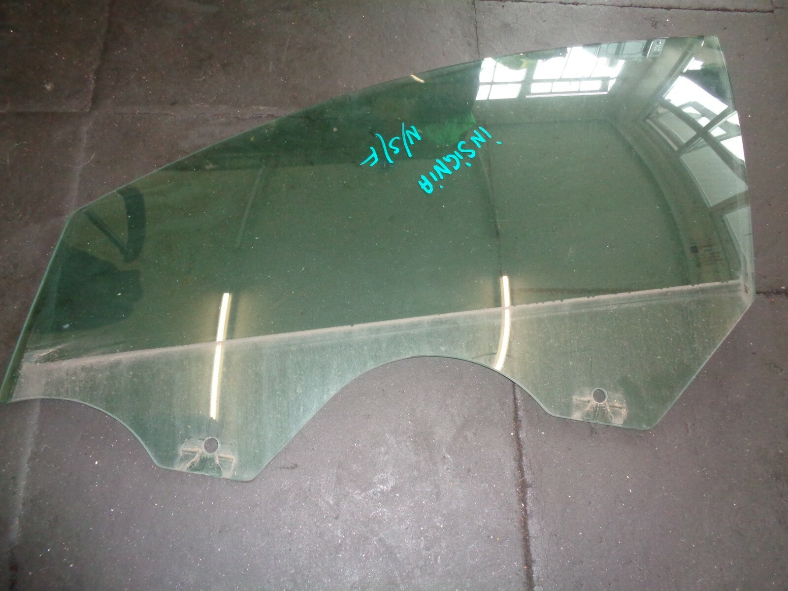 VAUXHALL INSIGNIA NSF PASSENGER SIDE FRONT  DOOR WINDOW GLASS E1 43R00056
