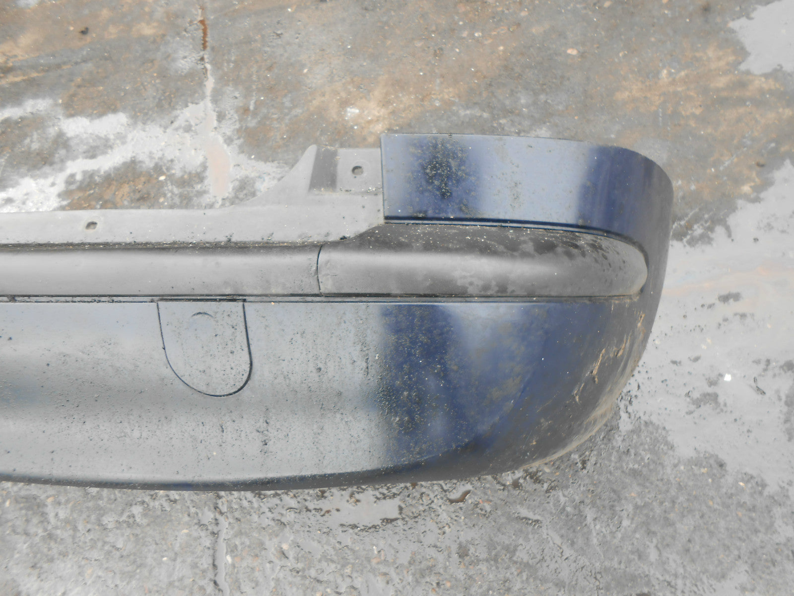 VAUXHALL ZAFIRA A 2001 REAR BUMPER DARK BLUE