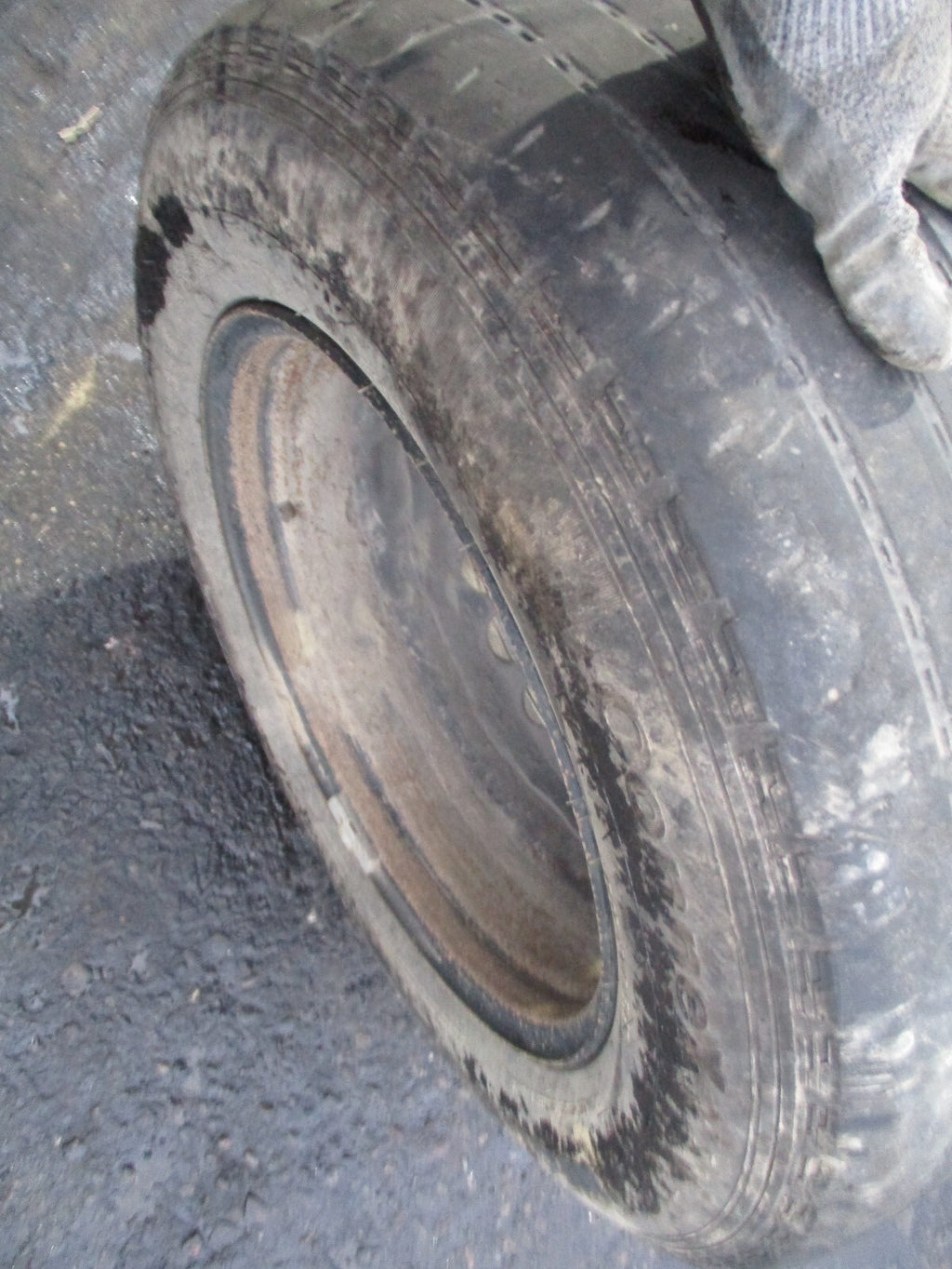 2022 VW VOLKSWAGEN CRAFTER MK2 16 INCH STEEL WHEEL WITH TYRE 205/75R16
