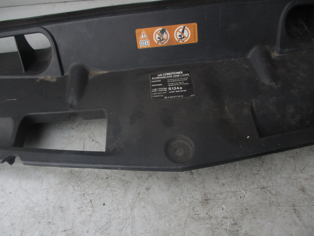 MERCEDES BENZ E CLASS 2014 COLD AIR INTAKE TRIM A2045001455