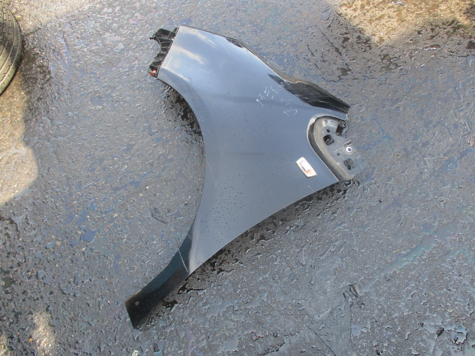 VAUXHALL MERIVA B 2011 NS PASSENGER SIDE WING PANEL BLACK