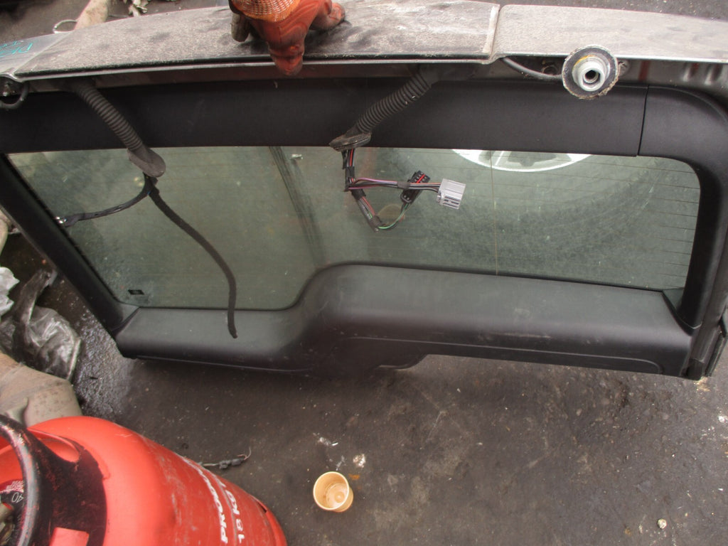 2008 LANDROVER DISCOVERY 3 UPPER TAILGATE BOOTLID GLASS HANDLE GREY 907