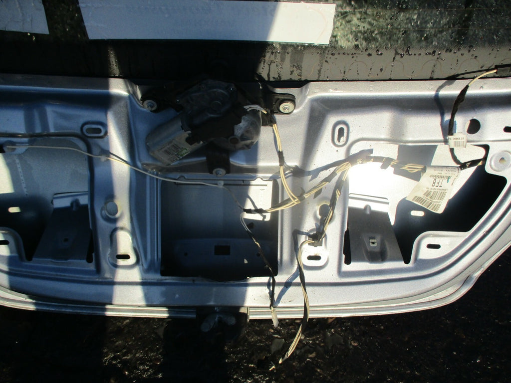 VAUXHALL CORSA D 3 DOOR 2010 COMPLETE BOOT LID TAILGATE WIPER MOTOR GLASS SILVER