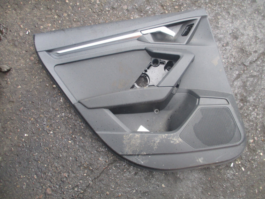 AUDI A3 8Y 2021 HATCHBACK NSR PASSENGER SIDE REAR DOORCARD PANEL 8Y0867317HL