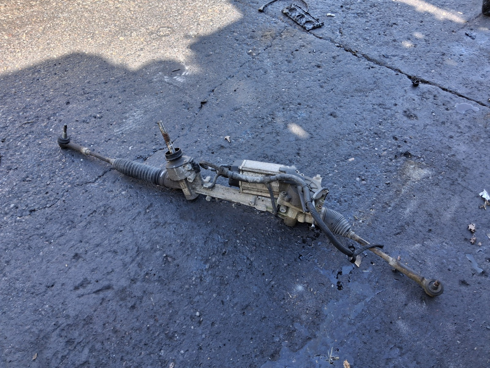 VAUXHALL ASTRA J 2012 1.7 DIESEL POWER STEERING RACK 13368198