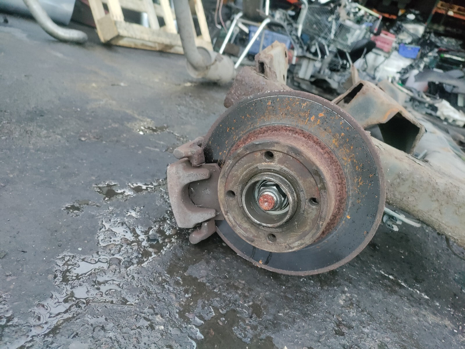 2009 RENAULT MEGANE MK2 CONVERTIABLE REAR DEAD AXLE DISC TYPE
