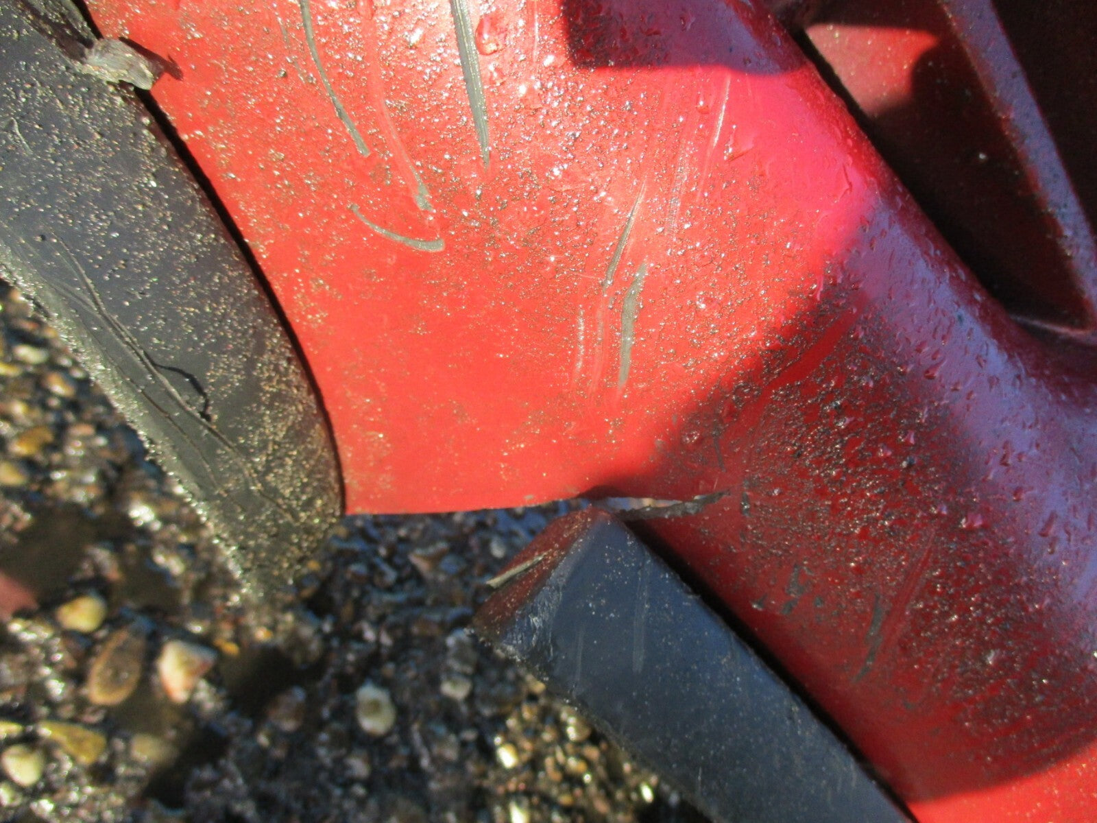 CITROEN XSARA PICASSO 2001 FRONT COMPLETE BUMPER RED
