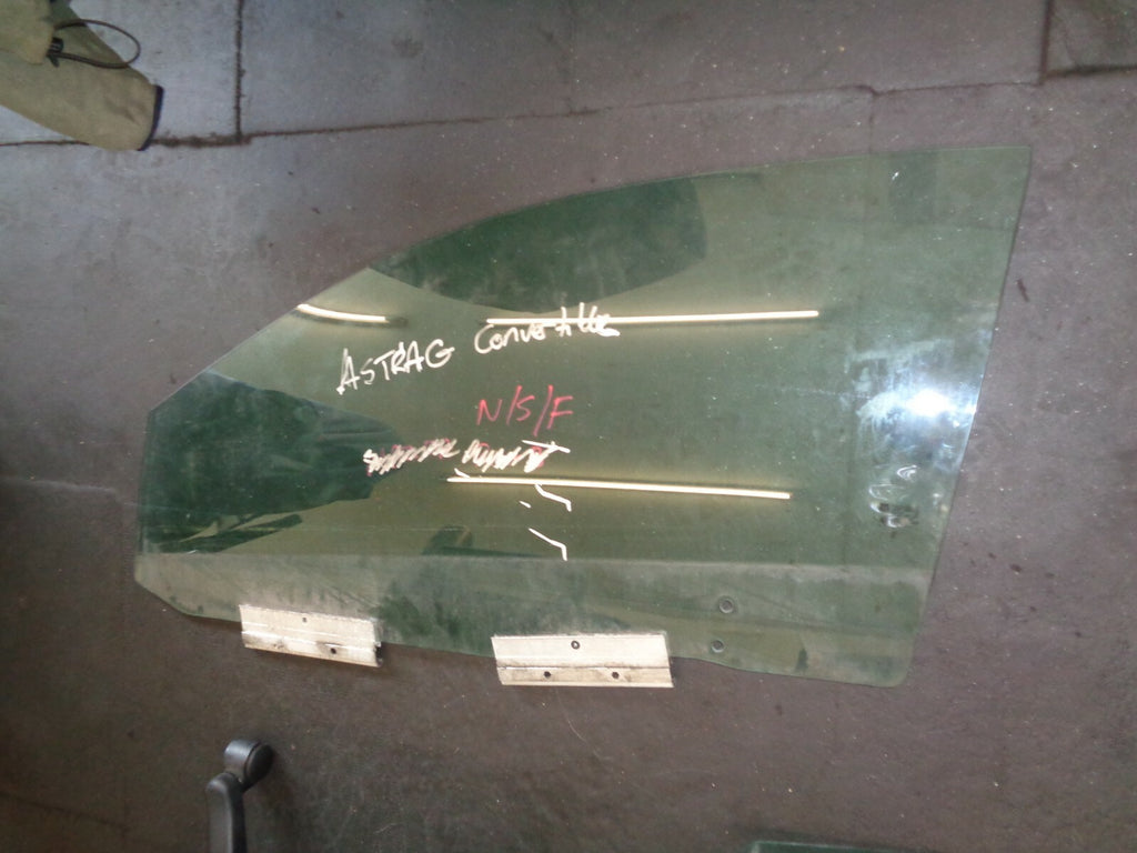 VAUXHALL ASTRA G CONVERTIBLE NS PASSENGER SIDE FRONT WINDOW GLASS