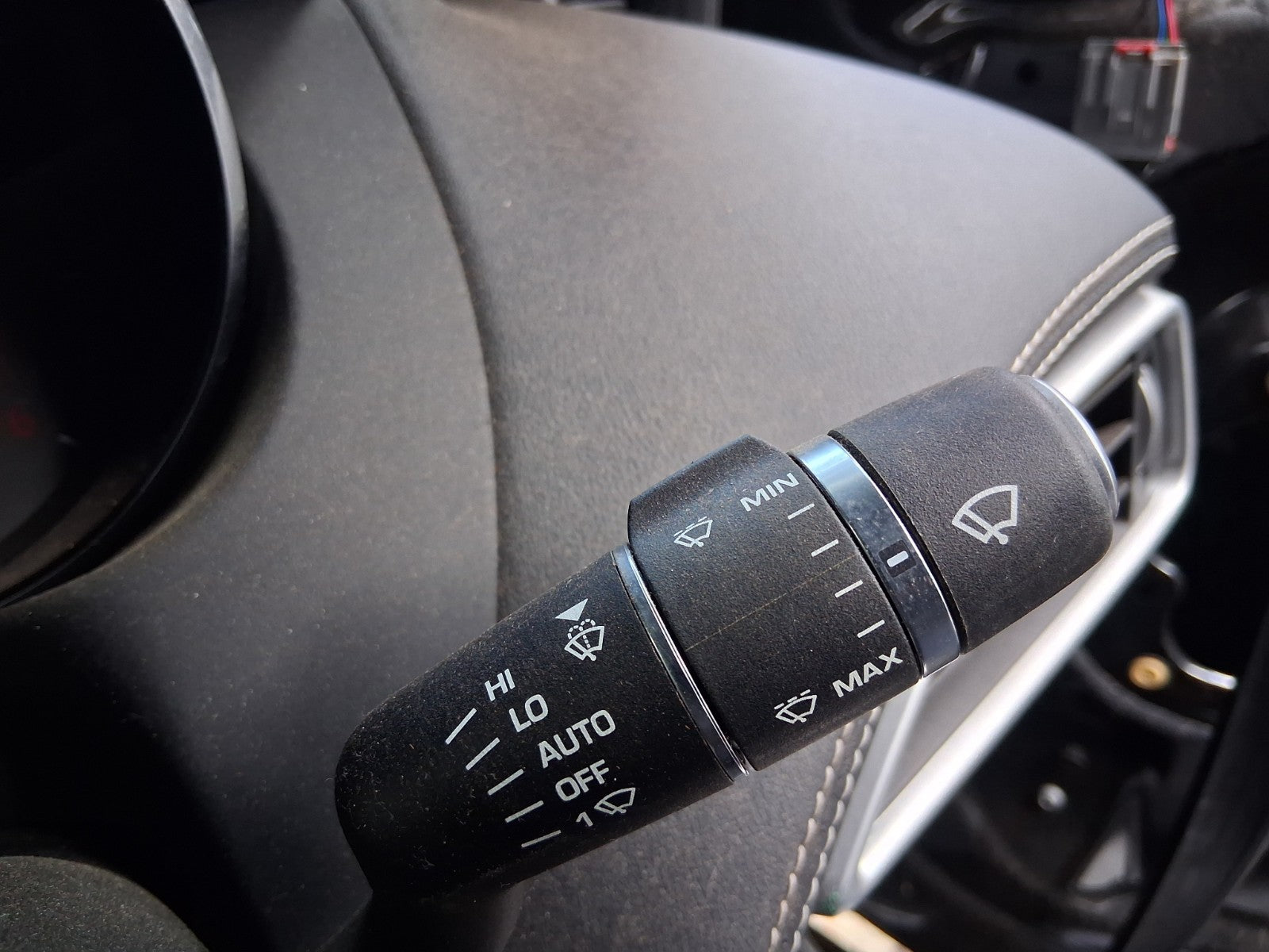 2017 JAGUAR XE INDICATOR WIPER COMBINATION SWITCH STALK SQUIB RING