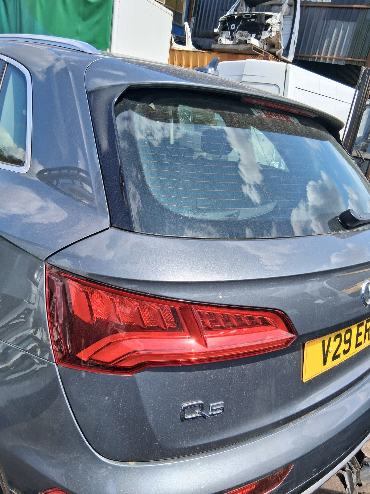 2019 AUDI Q5 ESTATE FY BARE TAILGATE BOOTLID MONSOON GREY METALLIC LX7R