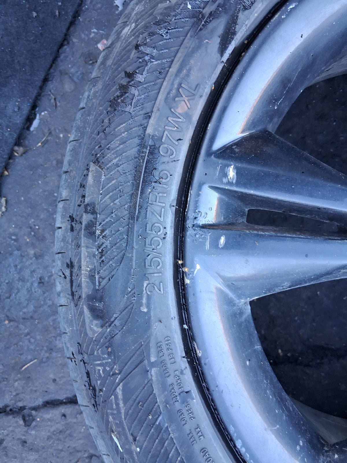 2013 FORD FOCUS MK3 16 INCH ALLOY WHEEL WITH TYRE 215/55R16